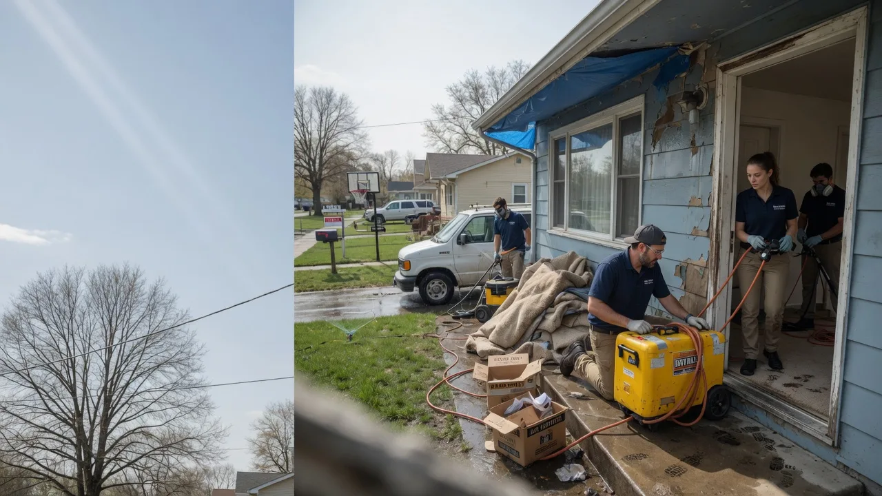Basement Flood Cleanup in Gordo, AL near me